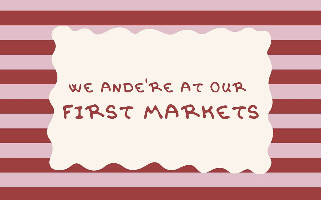 We're at our first markets — Oct, 2025