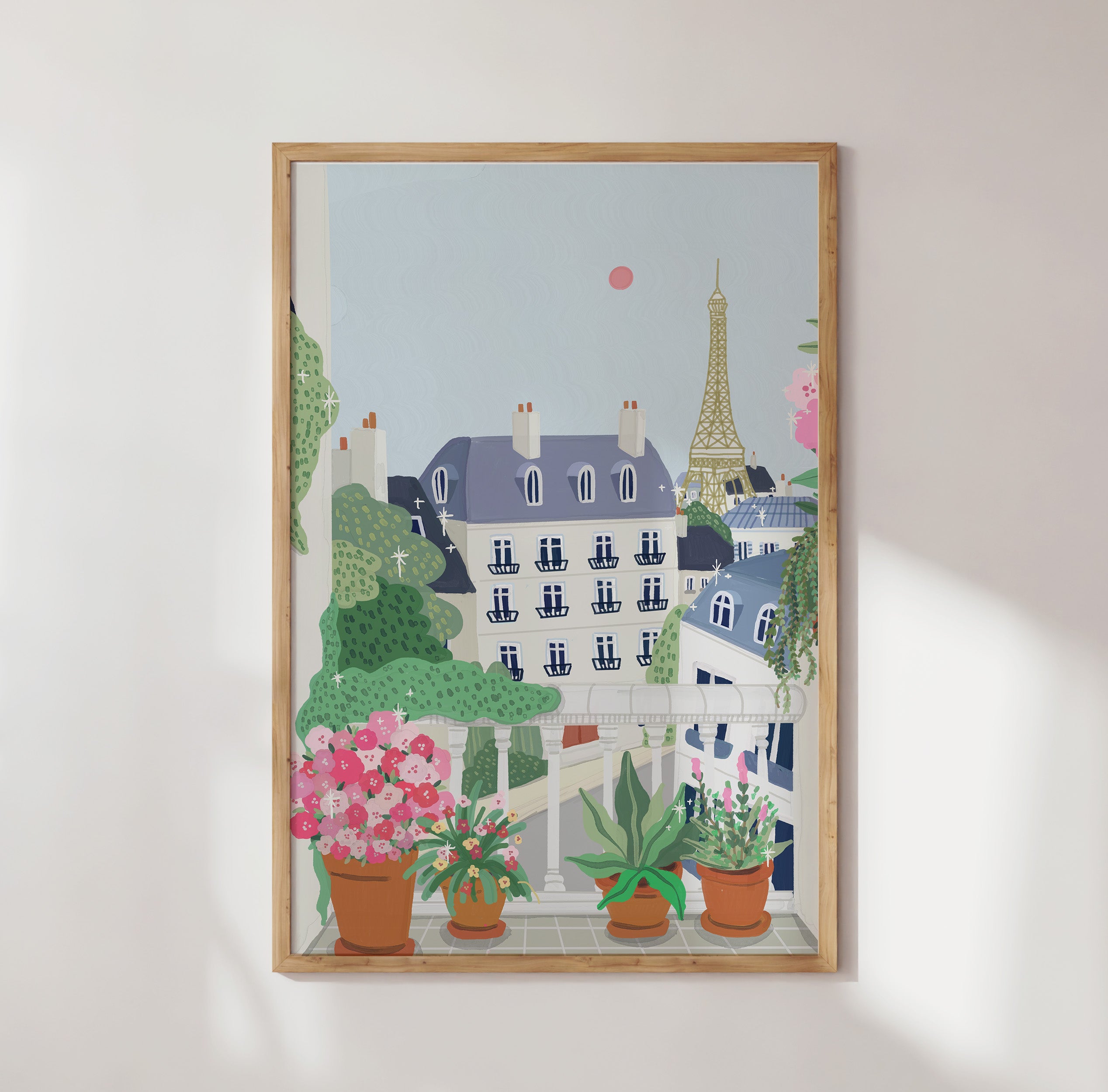 Spring in Paris Art Print