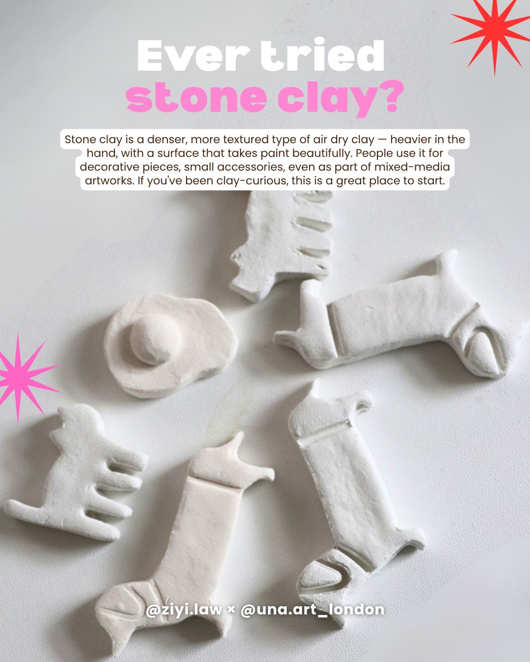 Stone Clay Charm Workshop — 16 May 2026