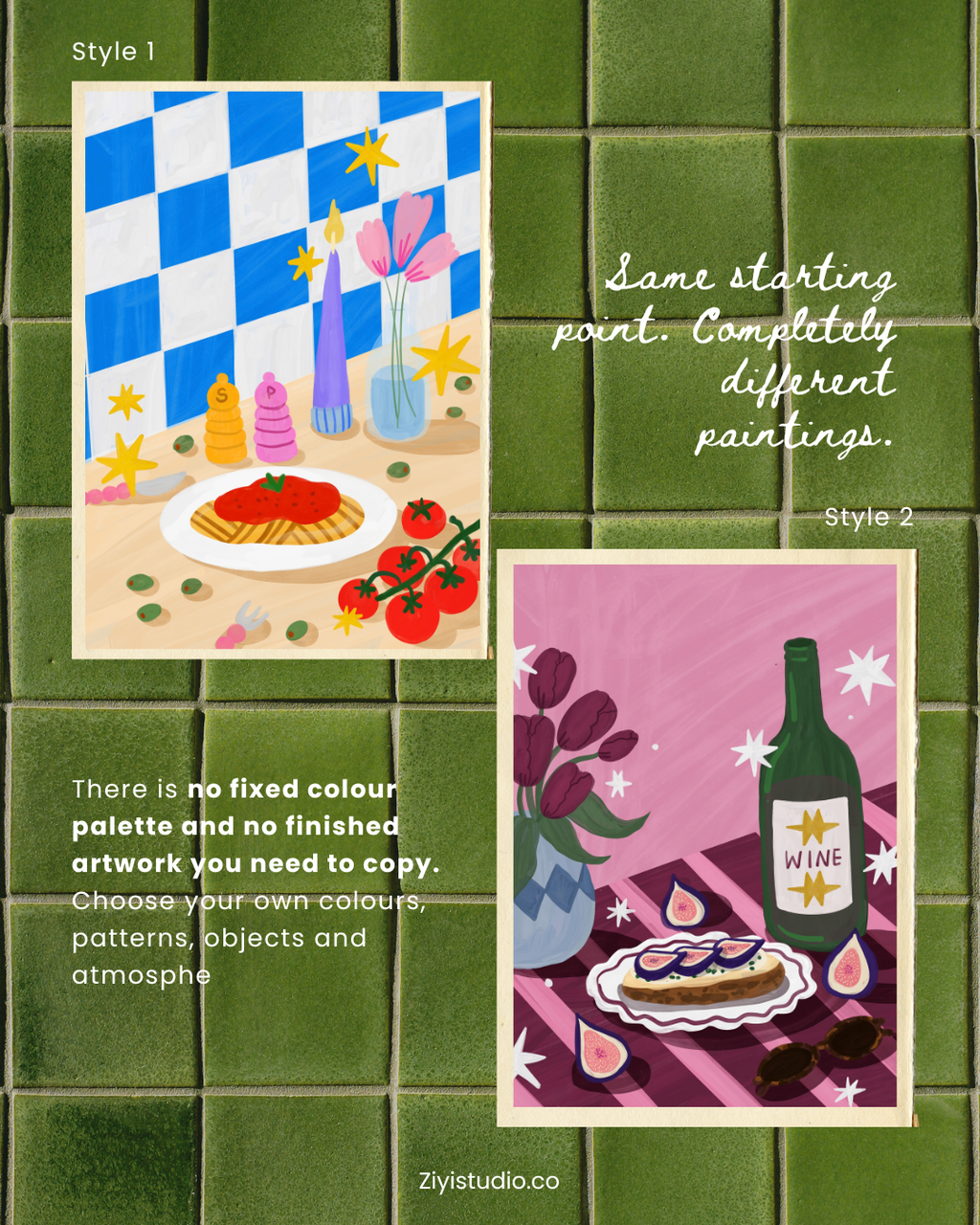 Create Your Own Table Scene - 3-Hour Gouache Painting Workshop (24/10/2026)