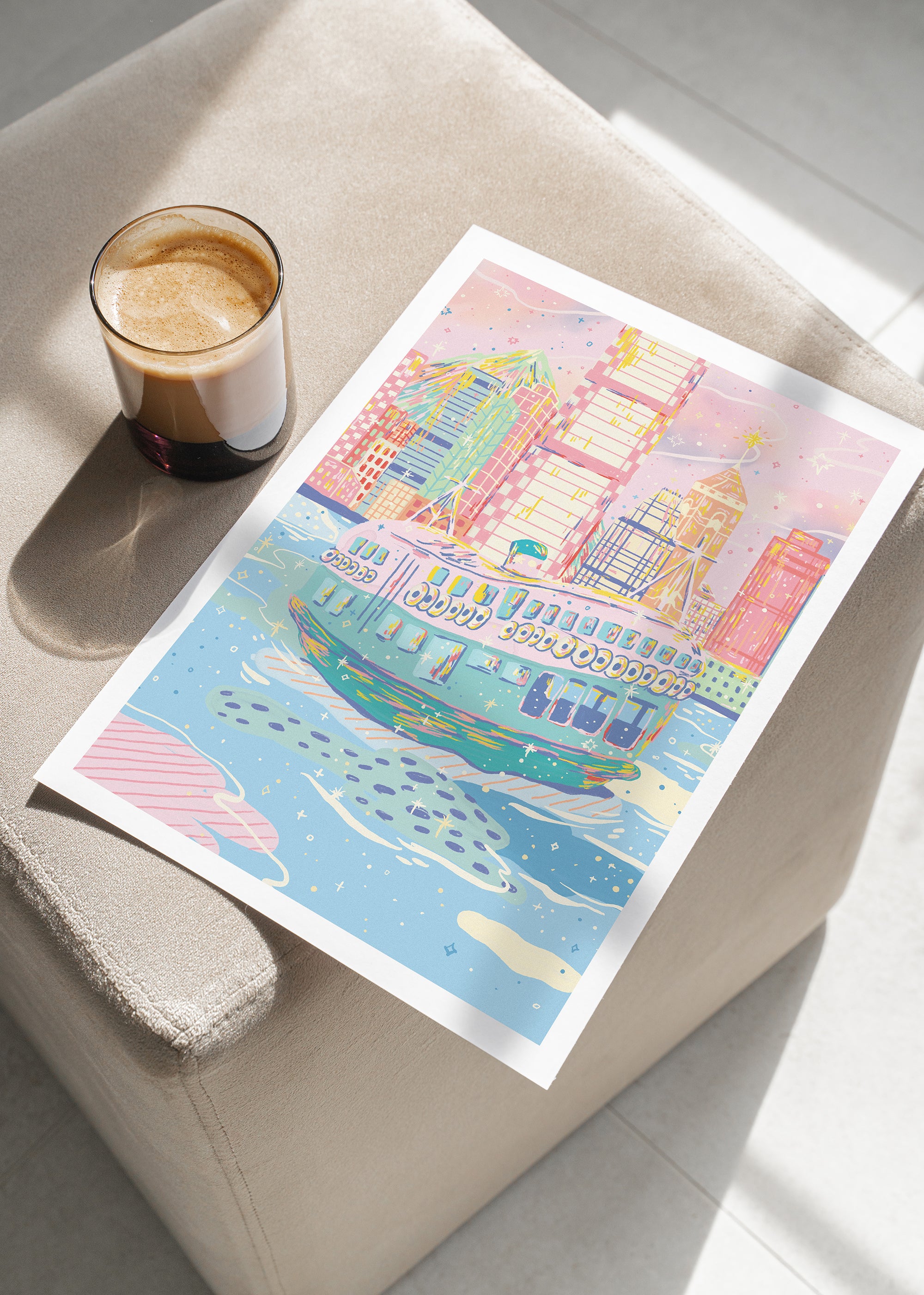 Dreaming in Hong Kong – Cityscape Art Print Bundle (Set of 3)