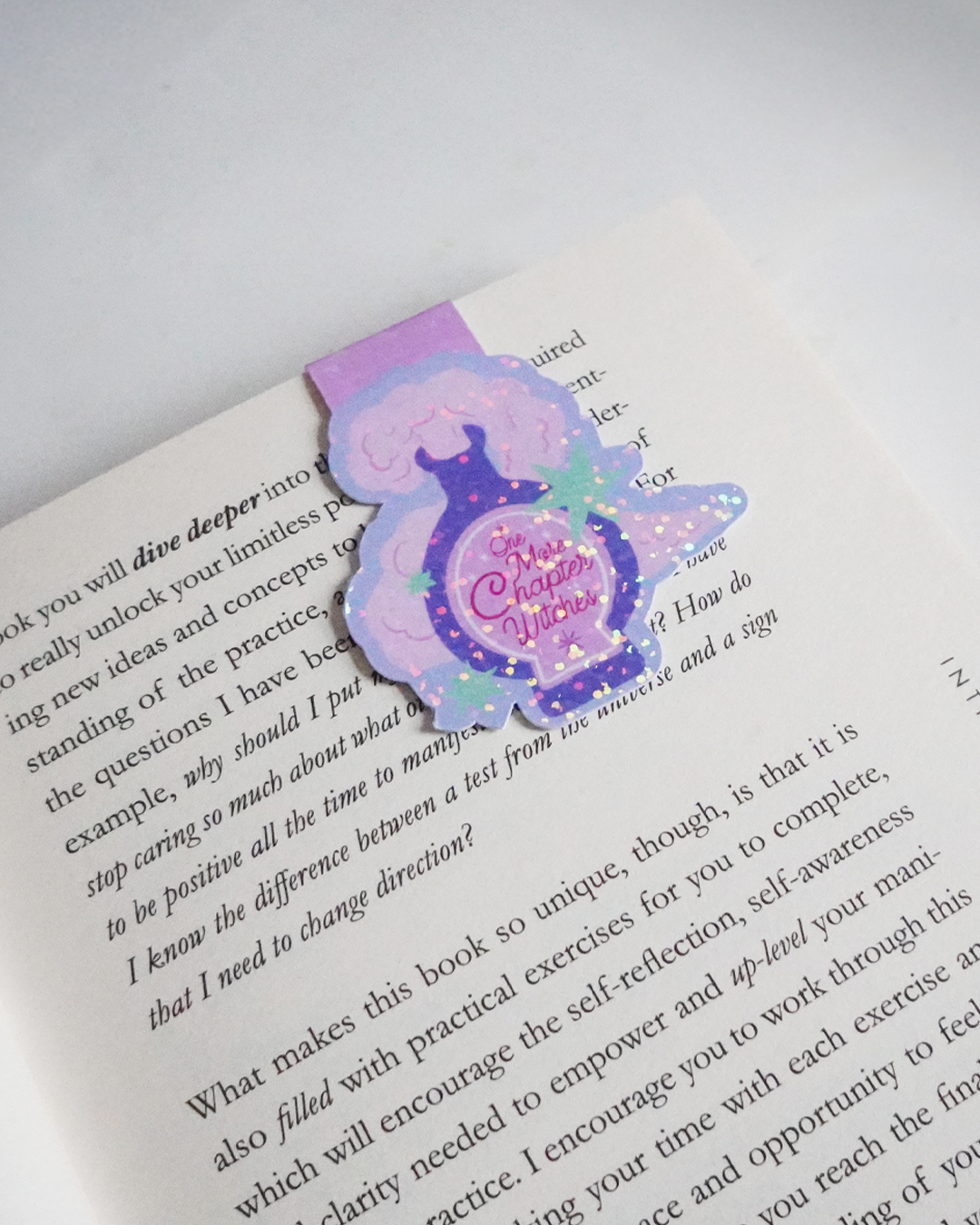 "One More Chapter Witches" Magnetic Bookmark