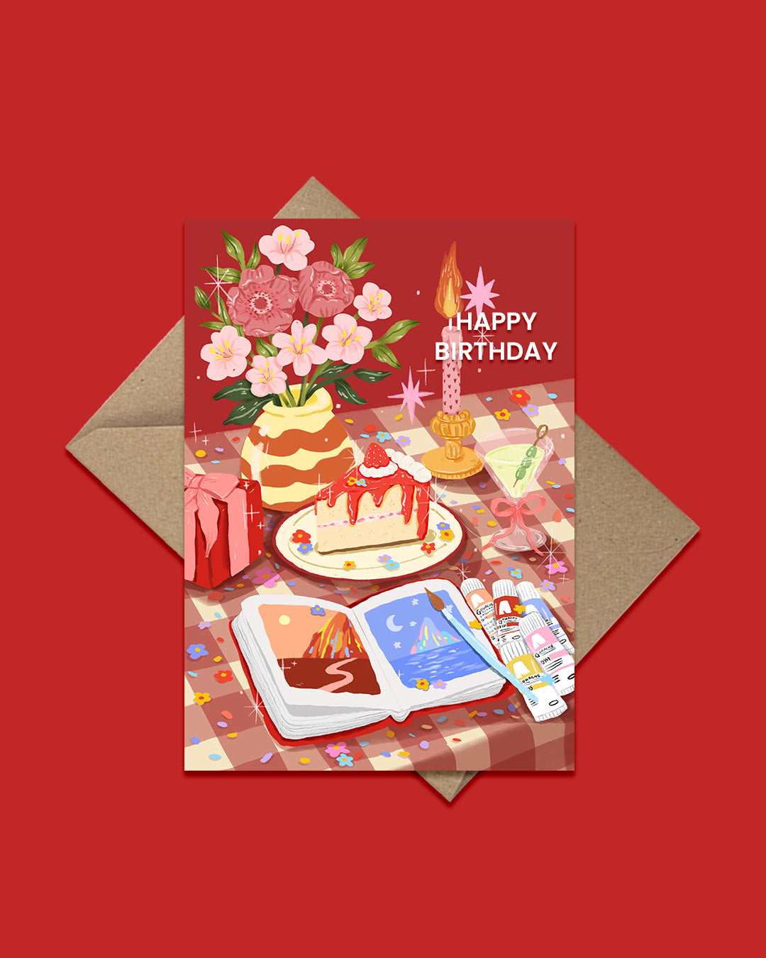 Birthday Greeting Cards – Set of 3