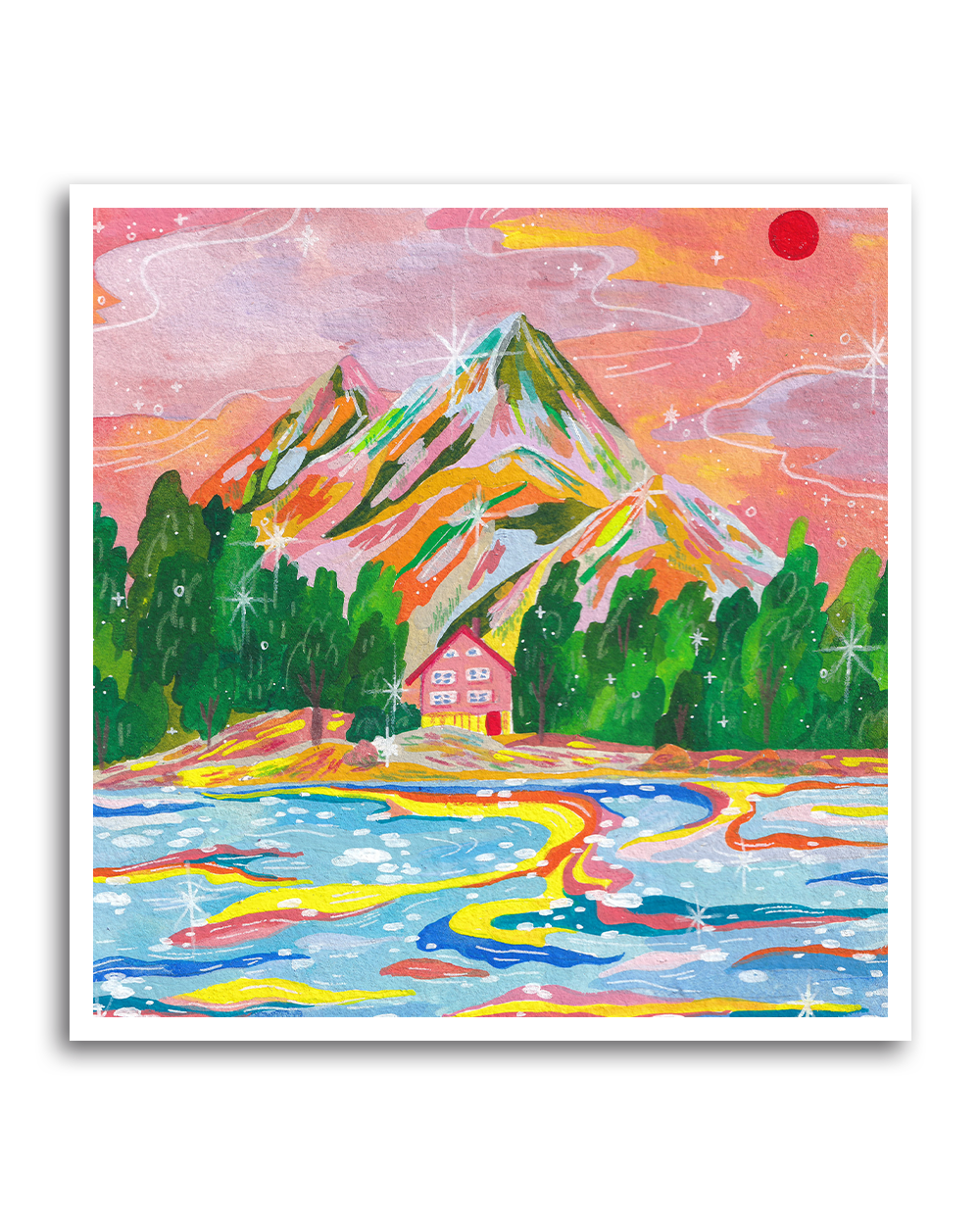 Dreamy Escape Art Print