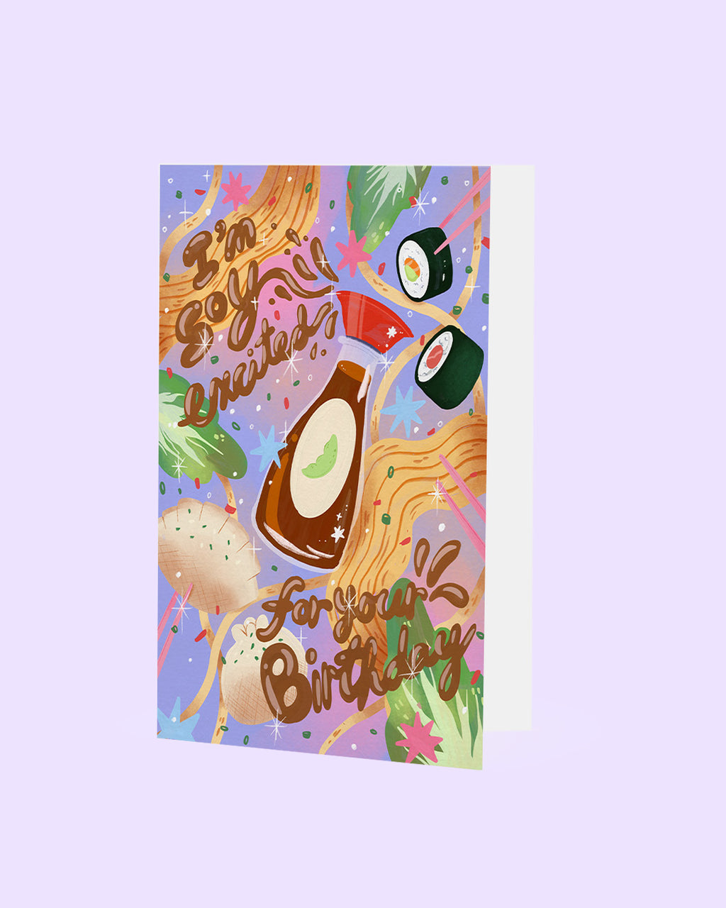 I’m Soy Excited for Your Birthday Card