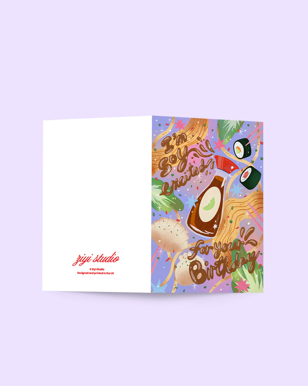 I’m Soy Excited for Your Birthday Card