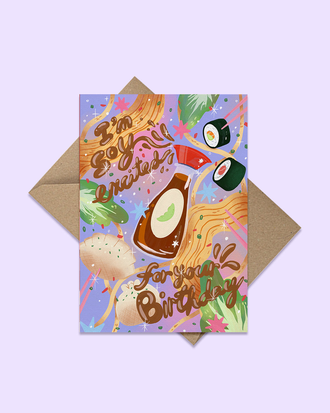 I’m Soy Excited for Your Birthday Card