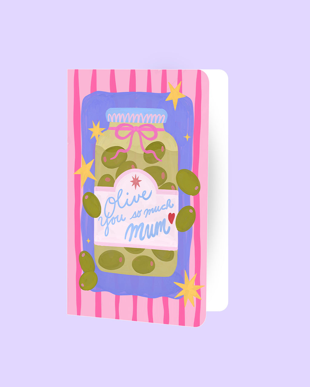 'Olive 'You So Much Mum! Mother's Day Card