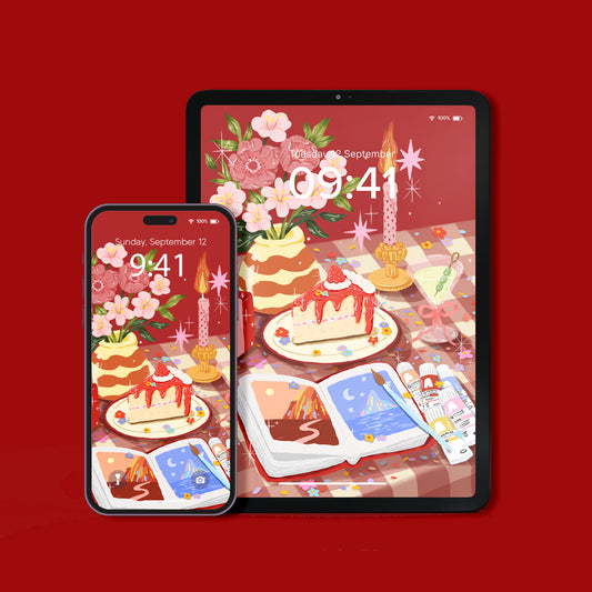 “I’m Not Sorry For Celebrating Myself” – Phone & iPad Wallpaper (Digital Download)