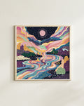 Celestial Landscape Art Print
