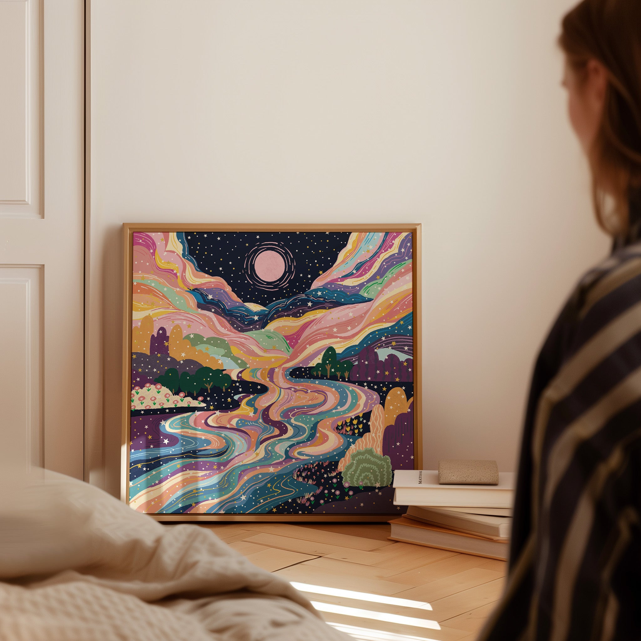 Celestial Landscape Art Print