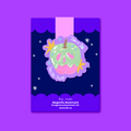 Take a Bite / Turn the Page" Magnetic Bookmark