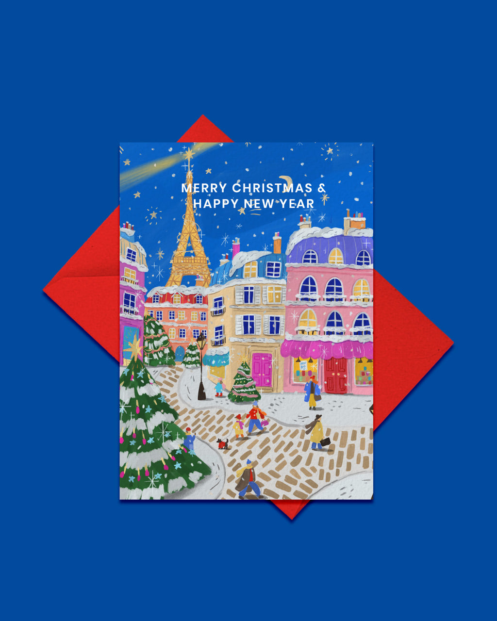 Christmas from Paris Greeting Card