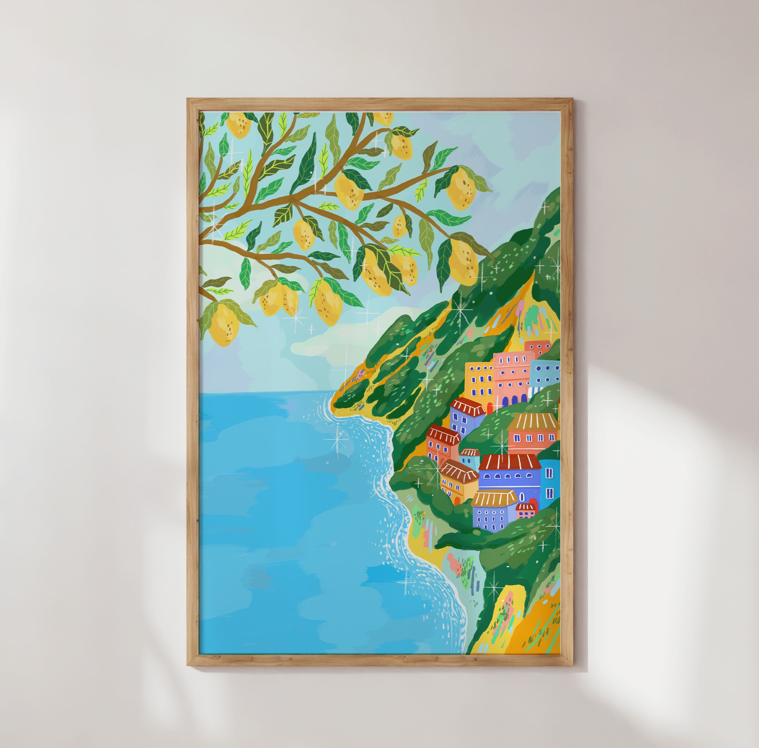 Amalfi Coast Art Print
