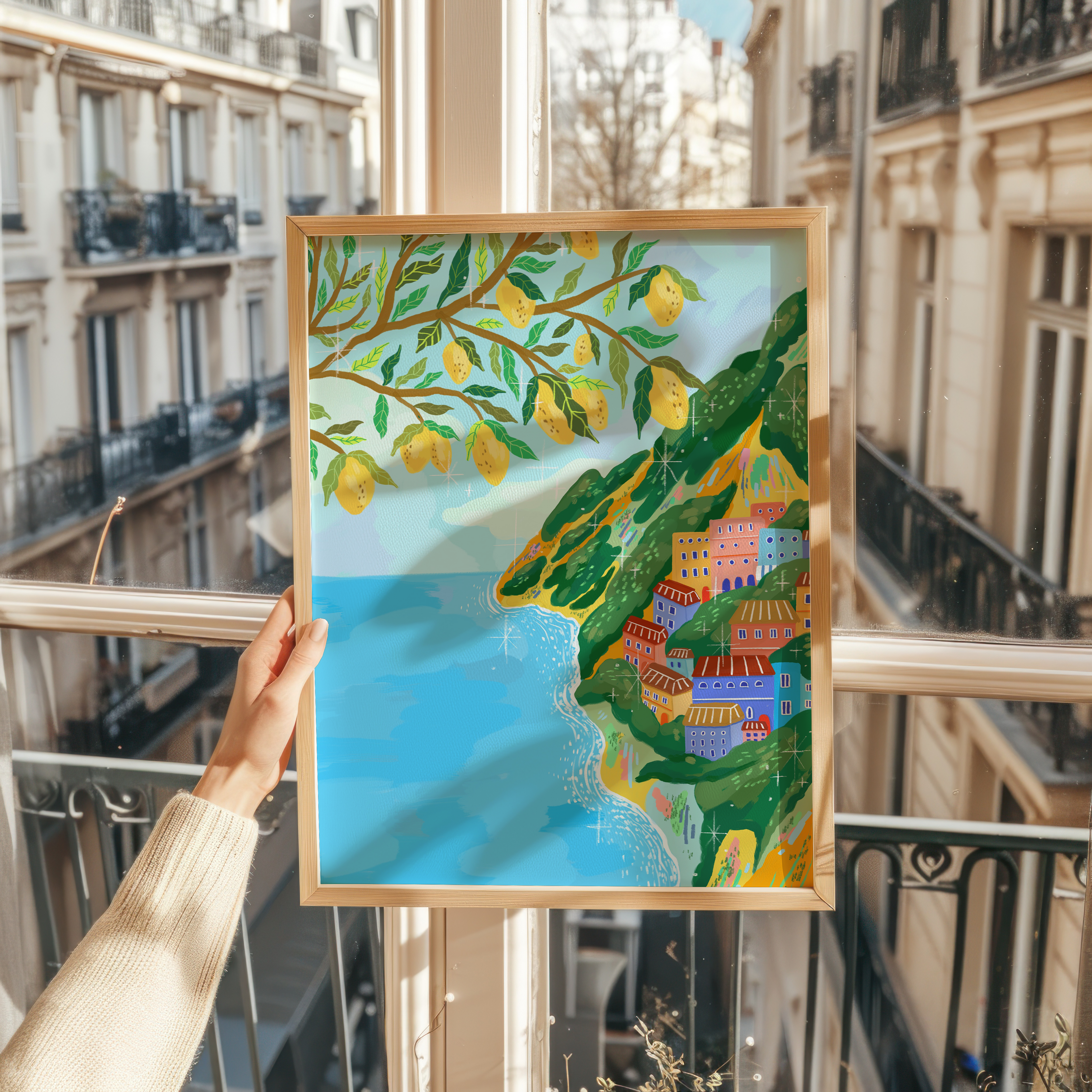 Amalfi Coast Art Print