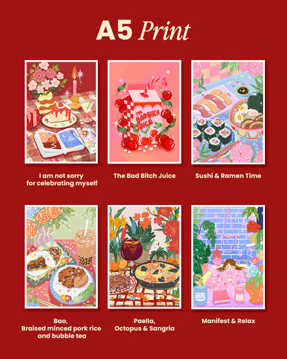 Birthday Art & Tote Bundle – Celebrate Boldly, Gently
