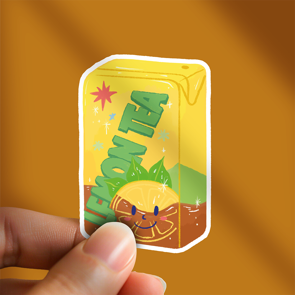 Lemon Tea Sticker