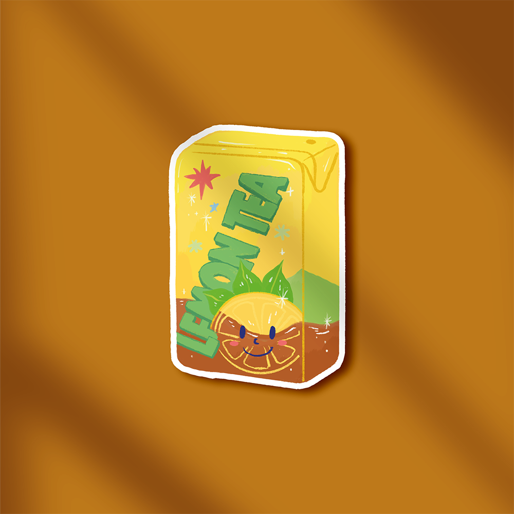 Lemon Tea Sticker