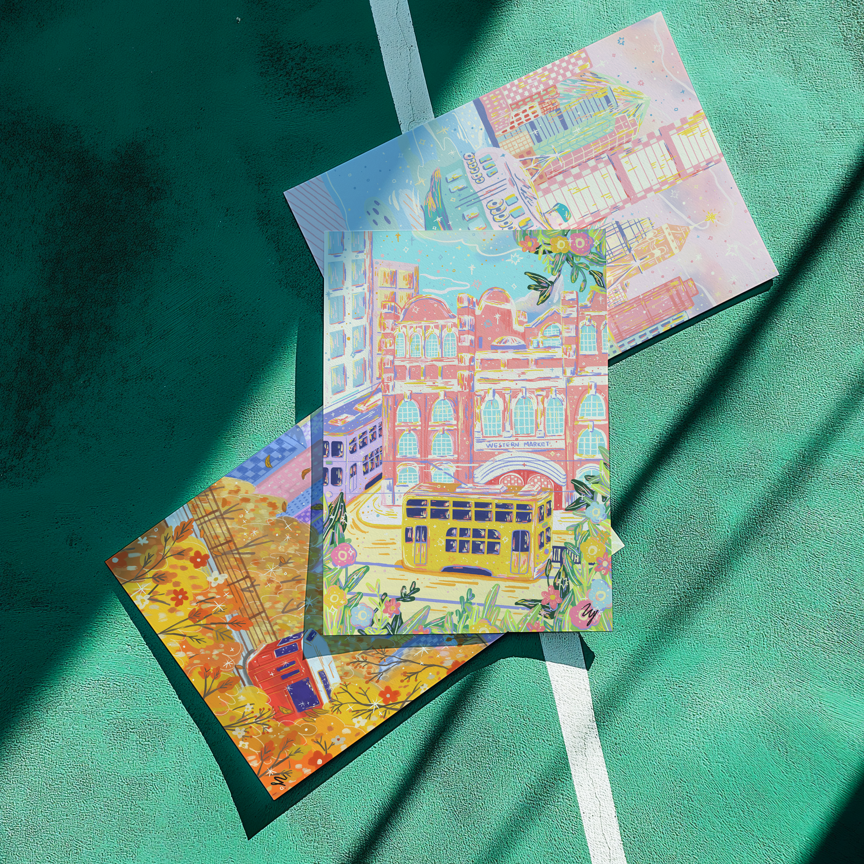 Dreaming in Hong Kong – Cityscape Art Print Bundle (Set of 3)