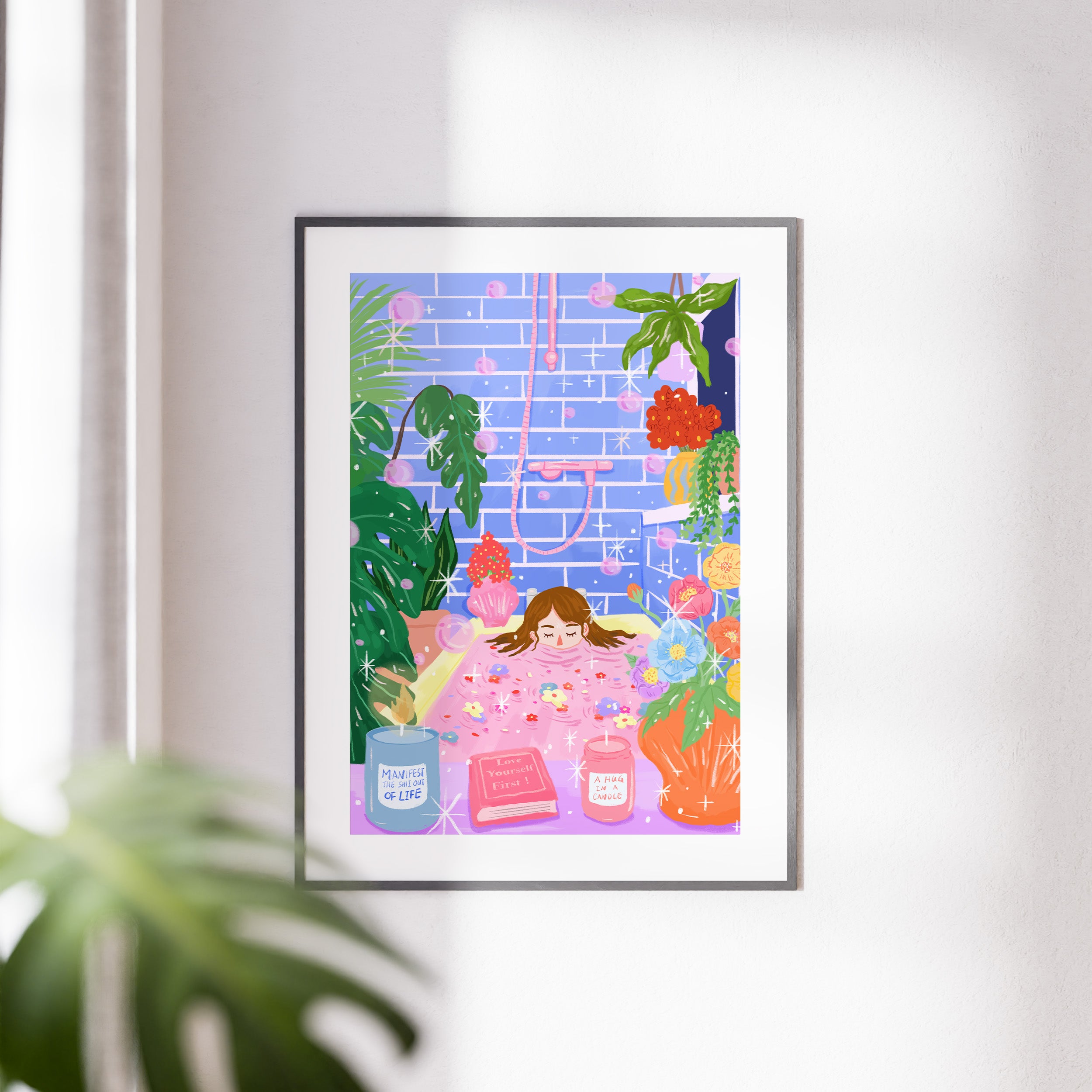 Manifest & Relax Art Print