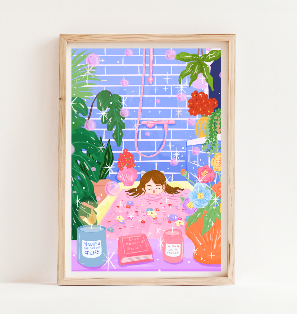 Manifest & Relax Art Print