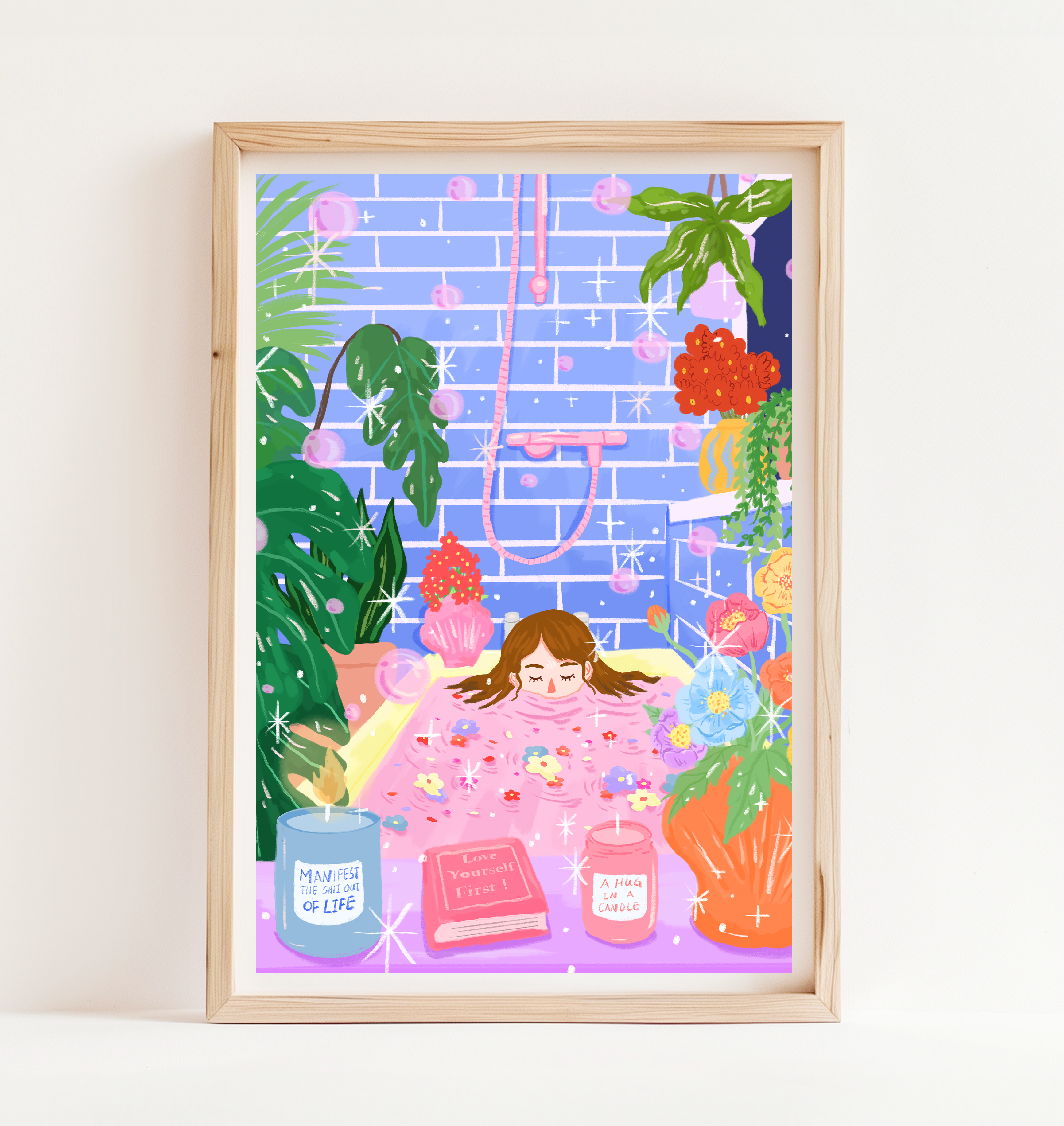 Manifest & Relax Art Print
