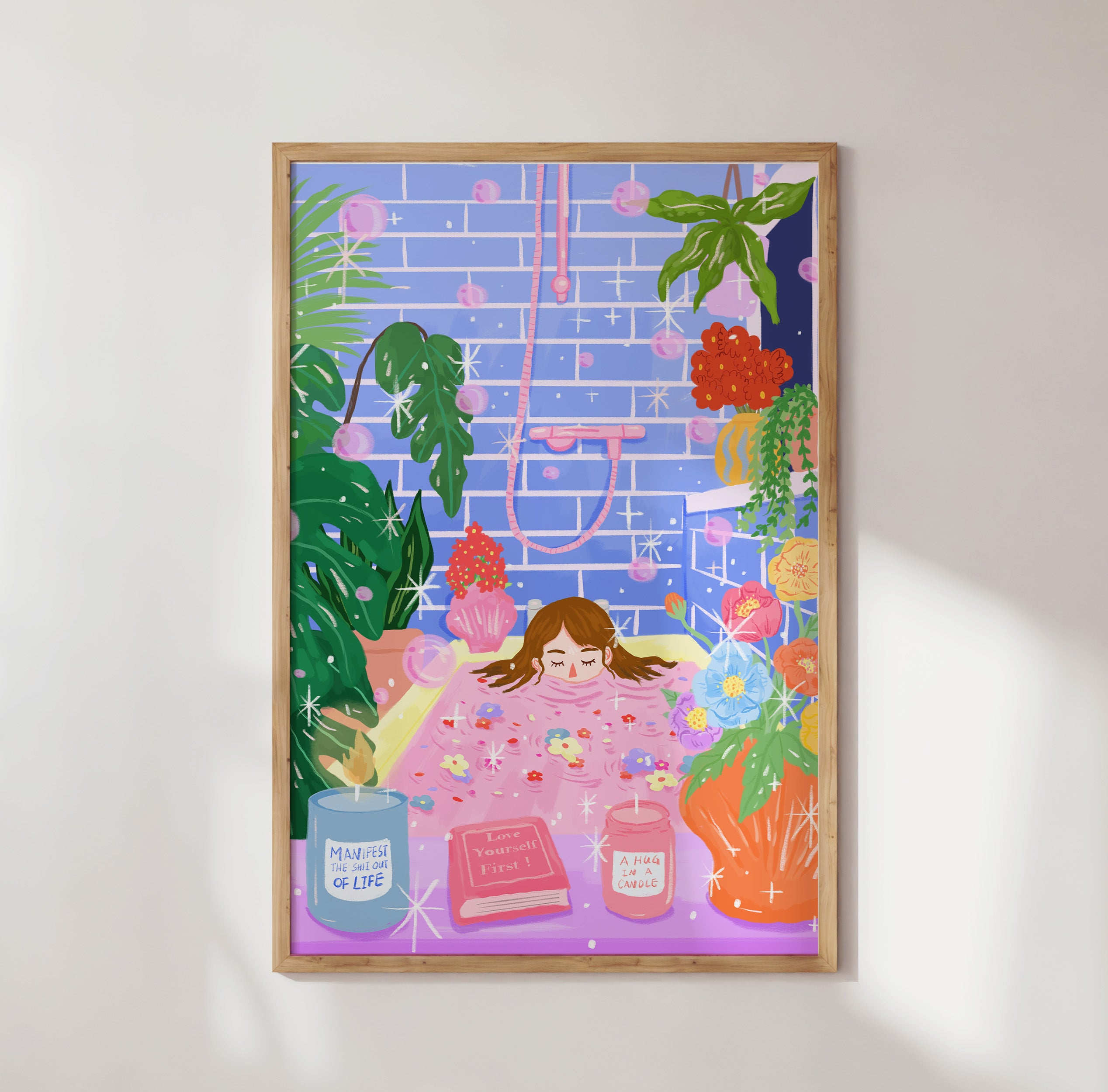 Manifest & Relax Art Print