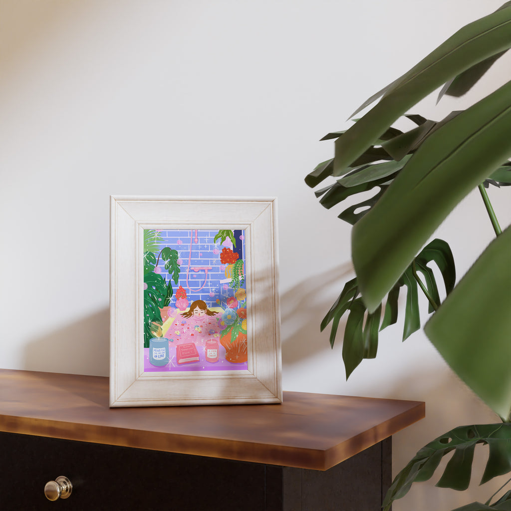 Manifest & Relax Art Print