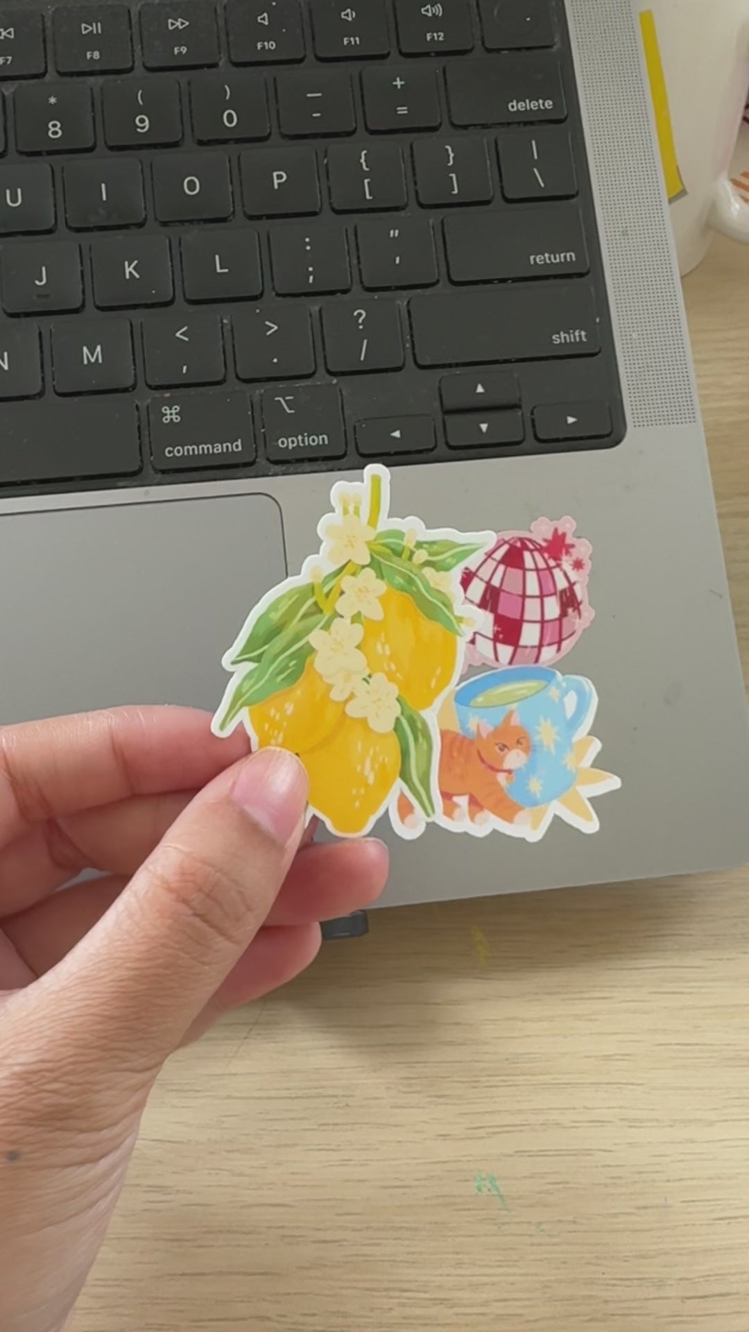 Lemon Blossom Sticker
