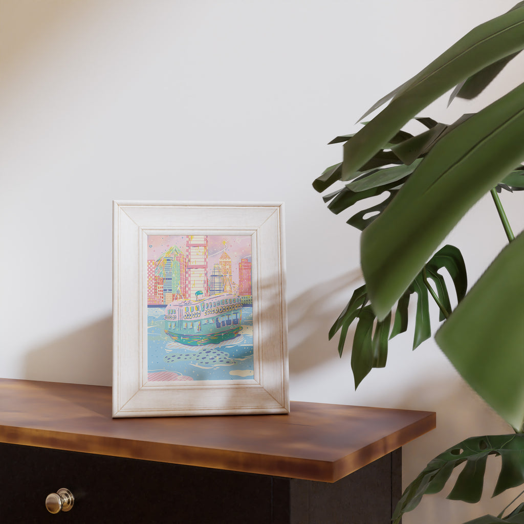 Star Ferry, Hong Kong Art Print