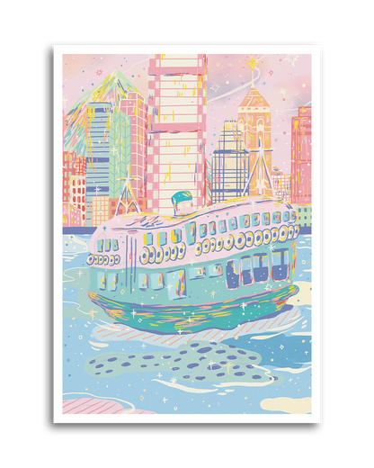 Dreaming in Hong Kong – Cityscape Art Print Bundle (Set of 3)