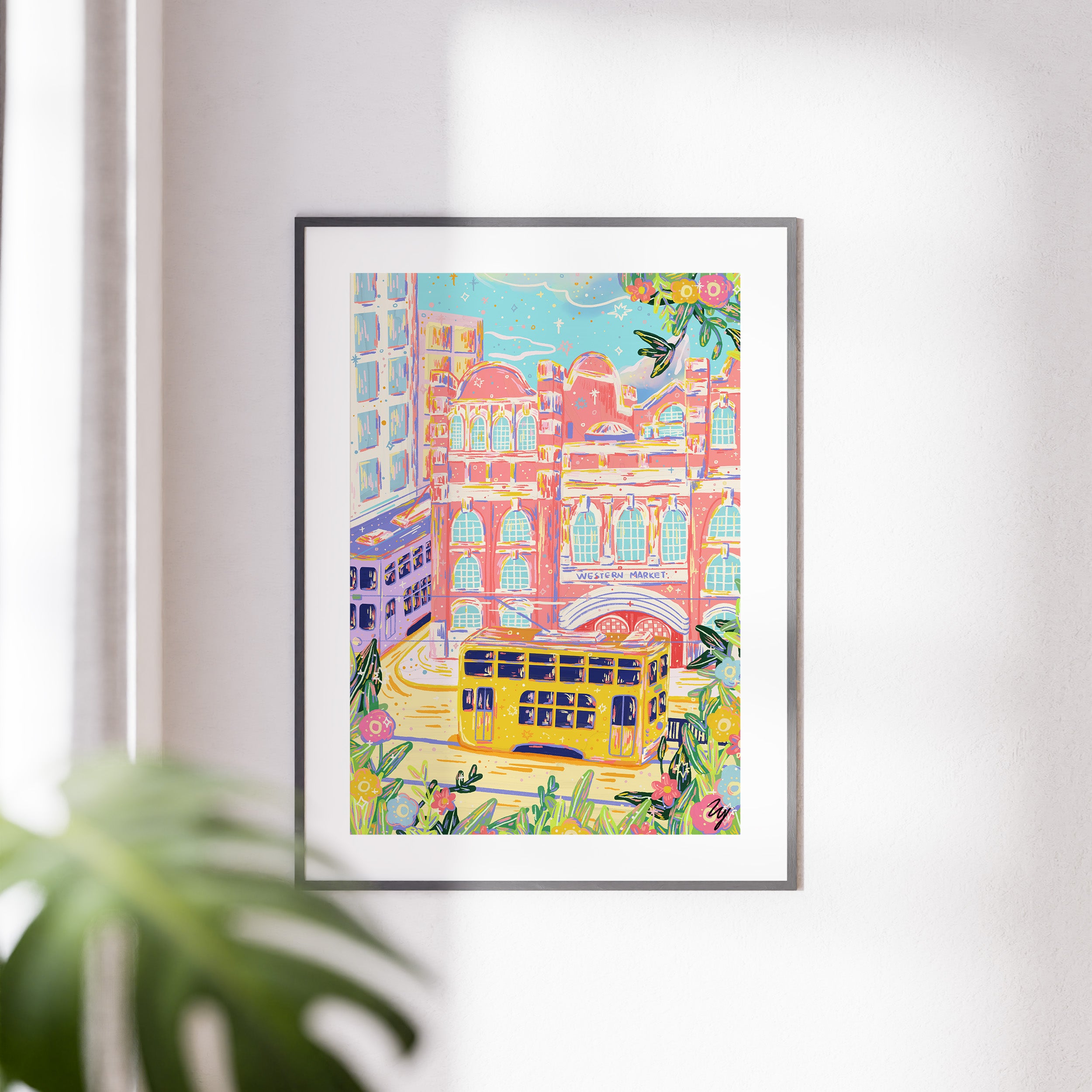 Western Market, Hong Kong Art Print