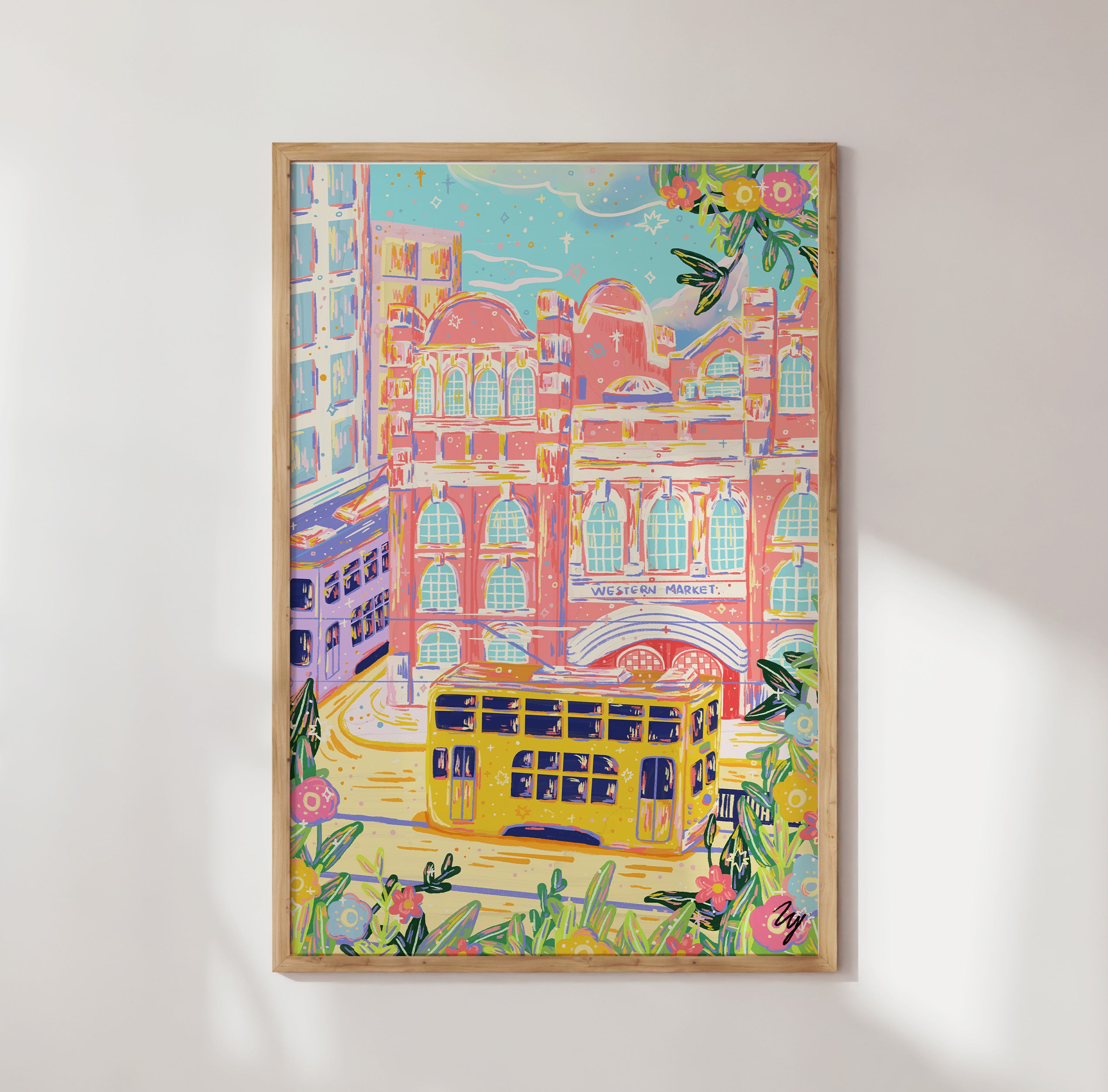 Western Market, Hong Kong Art Print